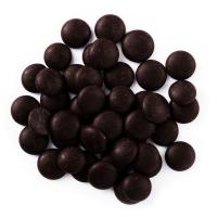 Шоколад S горький 72% Сахара Дарк Баттонс Диски 250гр ВЕС 