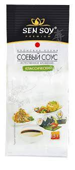 Соевый соус пакет 15гр 300шт коробка Сэн Сой