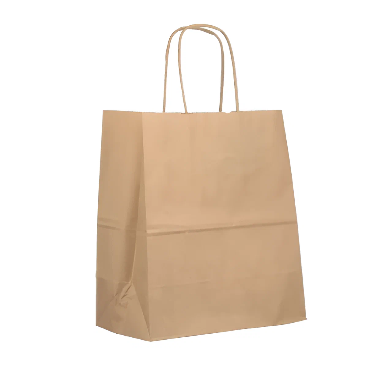 Пакет КРАФТОВЫЙ 320х180х370мм с кручеными ручками