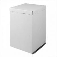 Коробка для торта 300х300х450 белая БЕЗ окна + донышко
