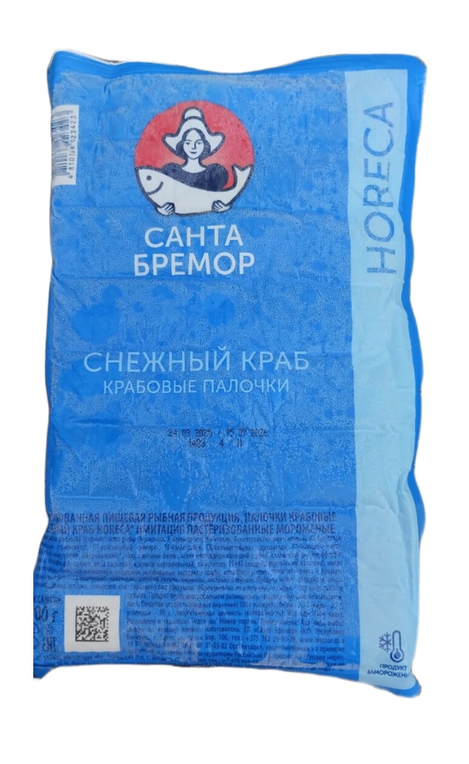 Крабовые палочки  Снежный краб с/м 500гр /12 СантБ