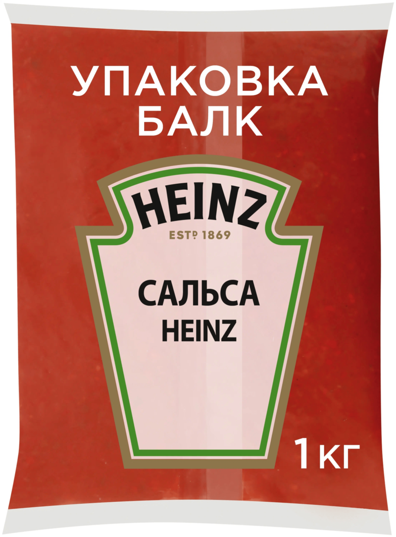 Соус Сальса Жгучий балк 1кг Хайнц