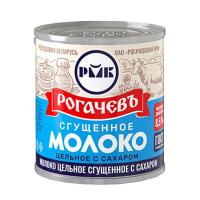 Молоко сгущенное цельное с сахаром 8,5% 380 гр /30 Рогачев