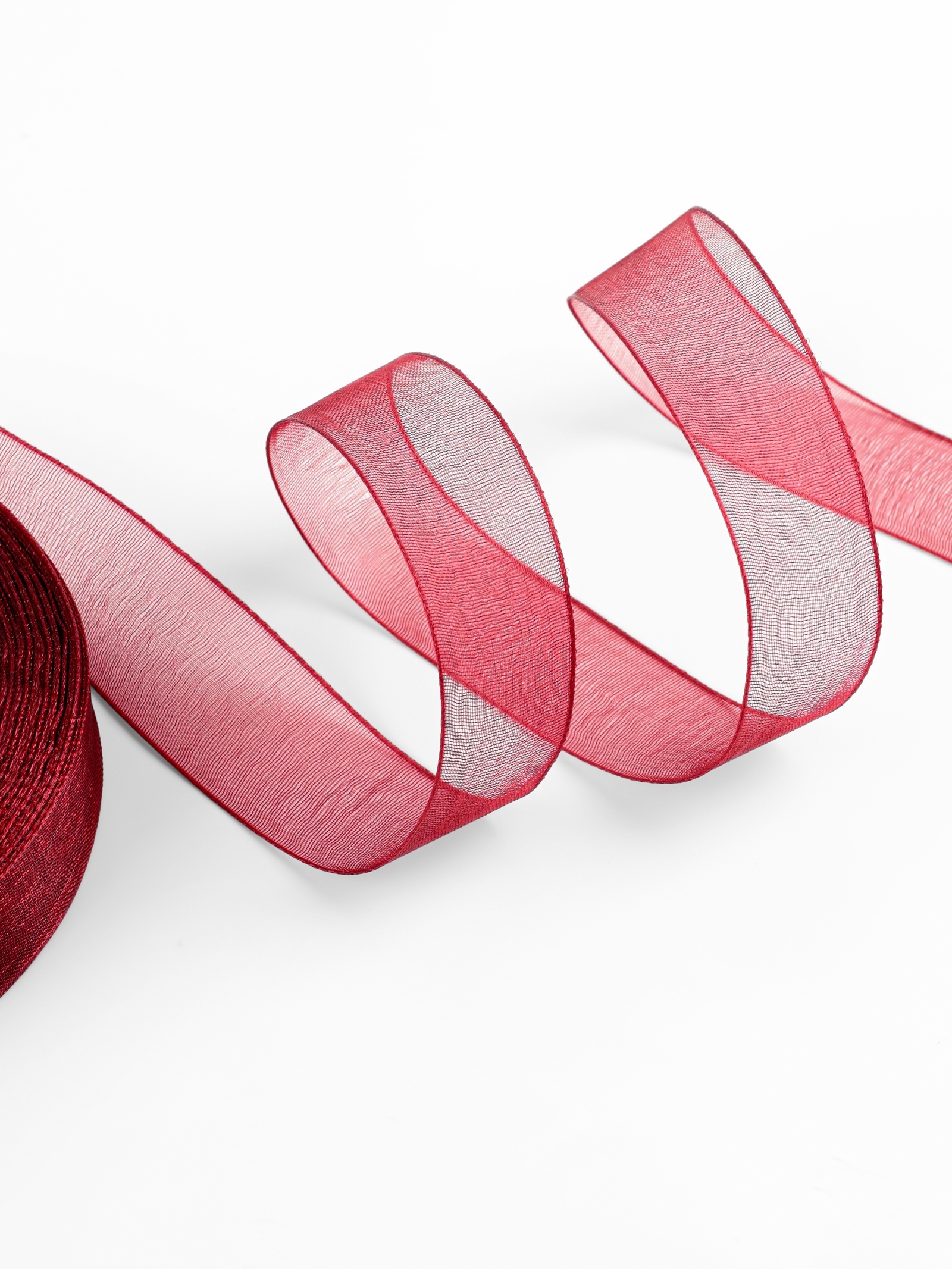 Лента капроновая 20мм*22м №48 бордо 1274554