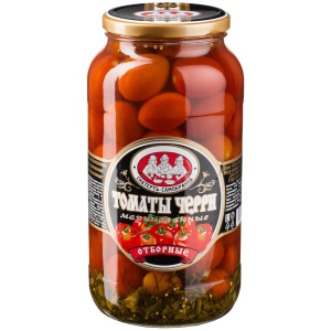 Томаты черри марин. ст/б 1415мл/6 Скатерть-Самобранка