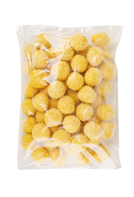 Сырные шарики ОСТРЫЕ с сыром и перцем Халапеньо 1 кг /5 с/м Юнибургер