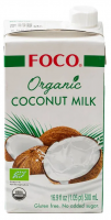 Кокосовое молоко (ORGANIC FOCO) 500 мл /24