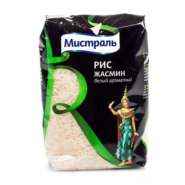 Рис Жасмин 500гр Мистраль  
