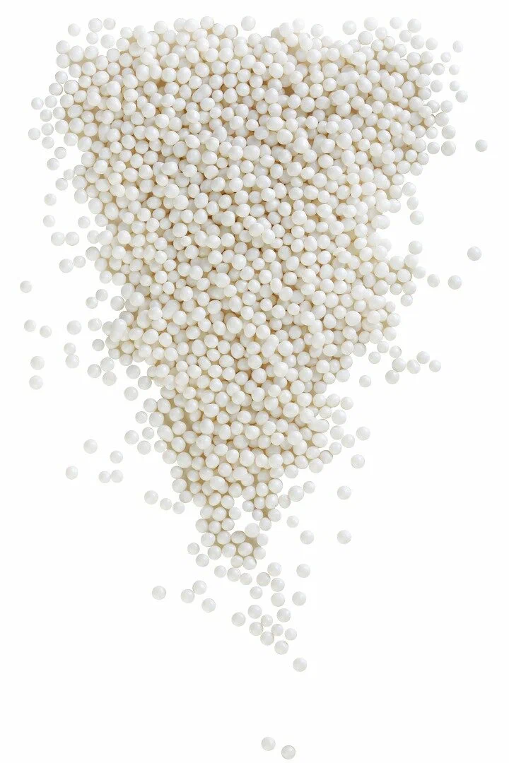 Посыпка жемчуг белоснежный 6-8 мм 100г №252