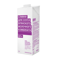 Сливки 22% БМК ультрапастеризованные 1000гр/12