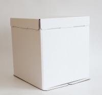 Коробка для торта 420х420х450 БЕЗ окна + донышко