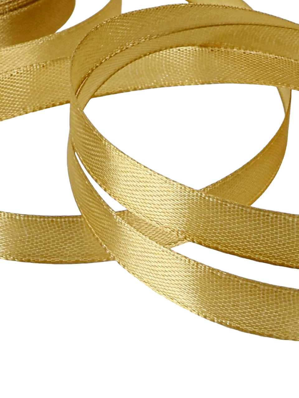 Лента атласная 10мм*25м золото №204(104) 5052097