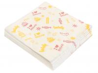 Бумага для бенто-тортов  "ПЕКАРНЯ" 18х18см, 10шт