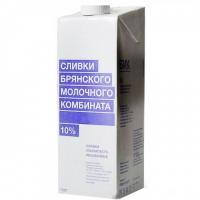 Сливки 10% БМК ультрапастеризованные 1000гр/12