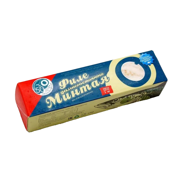 Филе минтая с/м блок