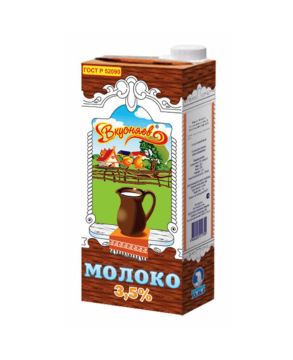 Молоко  3,5 % 1л /12