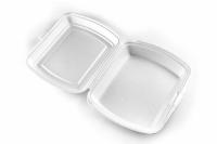 Ланч-бокс 1 секц. вспененный SLB-1 1 /200шт КОРОБ *