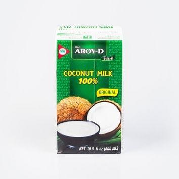 Кокосовое молоко 500мл 24 AROY tetra pak