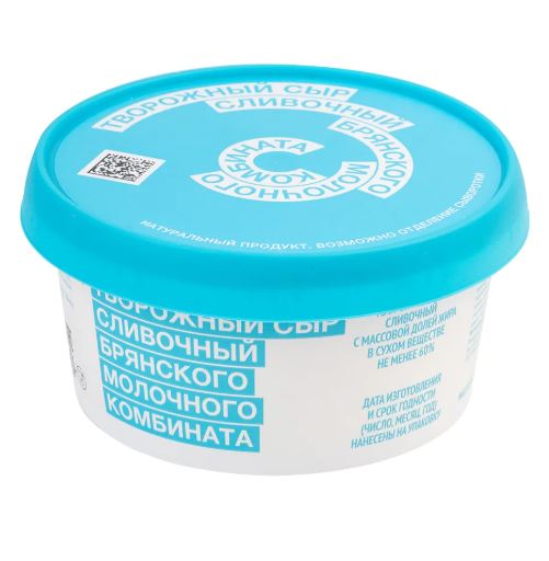  Сыр творожный БМК СЛИВОЧНЫЙ 60% 150гр /6