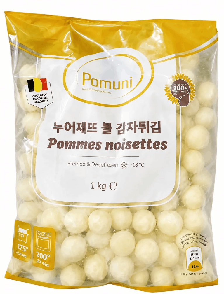 Картофельные шарики 1 кг /10 pomuni СТОП