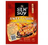 Соус для пригот. Кисло-сладкий 120гр/15 Сэн Сой