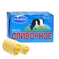 Масло сливочное Традиционное 82,5% Экомилк 450гр
