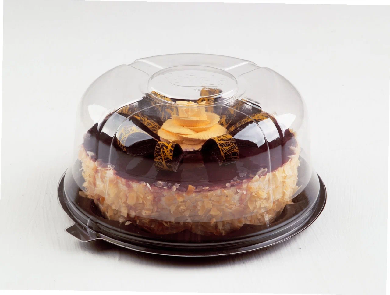 Контейнер для торта D242 H123 (пластик)