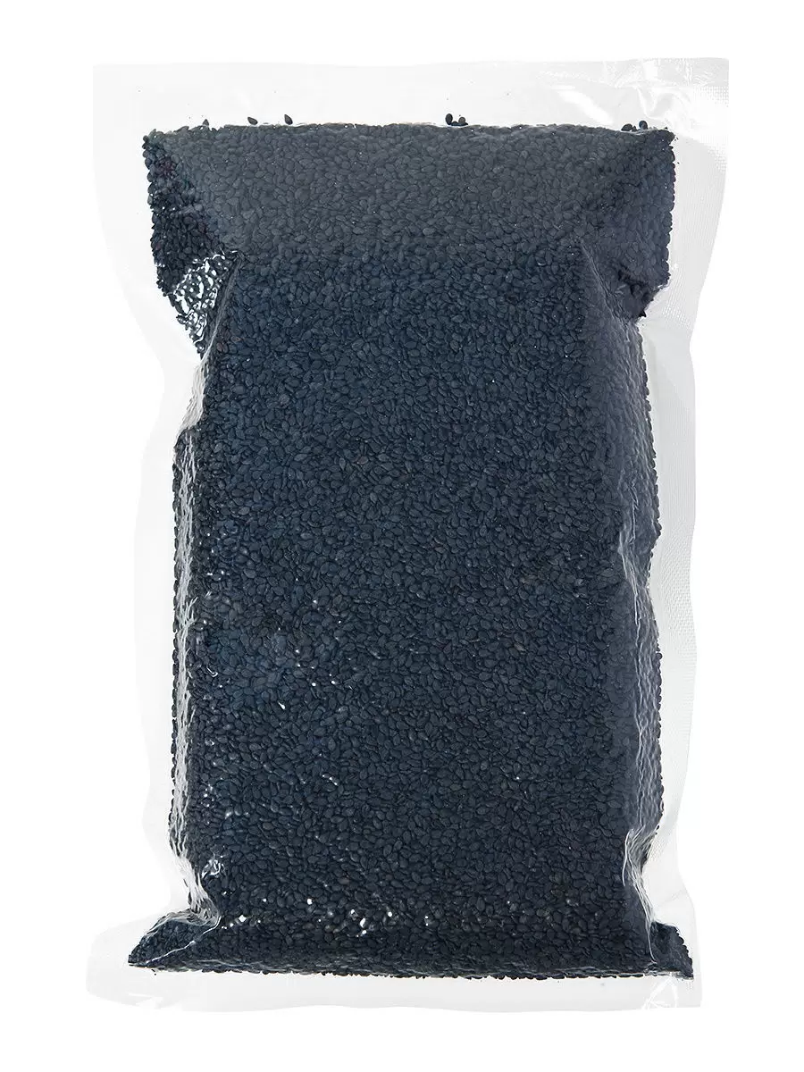 Семя кунжутное, черное НЕЖАРЕНОЕ 1кг /15