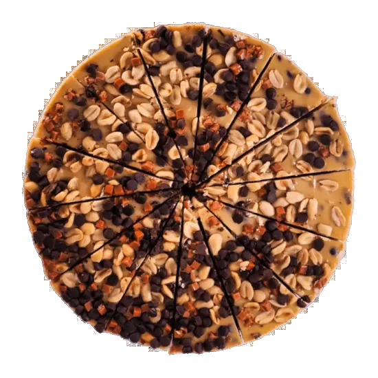 Чизкейк КАРАМЕЛЬНЫЙ С АРАХИСОМ 1,66 кг /4 14 порций  22% СТОП