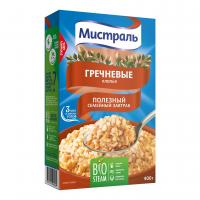 Хлопья Гречневые 400гр /12 Мистраль  66114