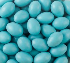 Яйца ПАСХАЛЬНЫЕ из глазури ГОЛУБЫЕ ГЛЯНЦЕВЫЕ 100гр 10977714