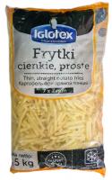 Картофель фри 7мм*7мм А кл. 2500 гр /5 ИГЛОТЕКС FRYTKI