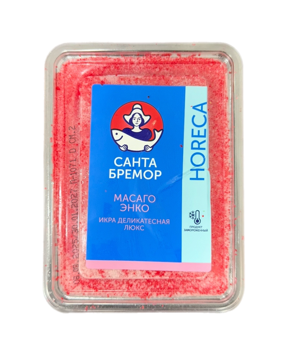 Икра масаго ЭНКО красная 500гр /6 Санта Бремор