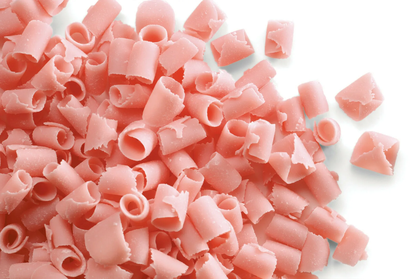 Украшение шоколадное кудри клубничные 50гр