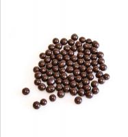 Украшение шоколадное шарики кранч темные 100гр