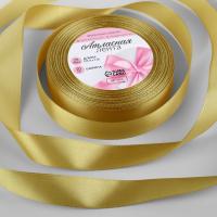 Лента атласная 20мм*25м золото №204(104) 1218292