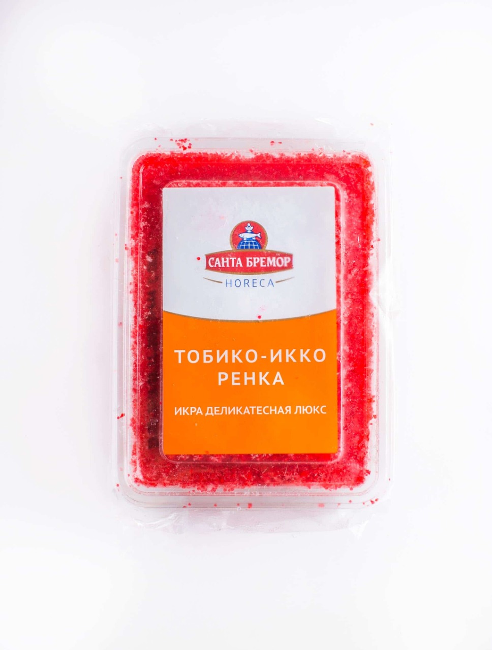 Икра тобико икко КРАСНАЯ 500гр Санта Бремор