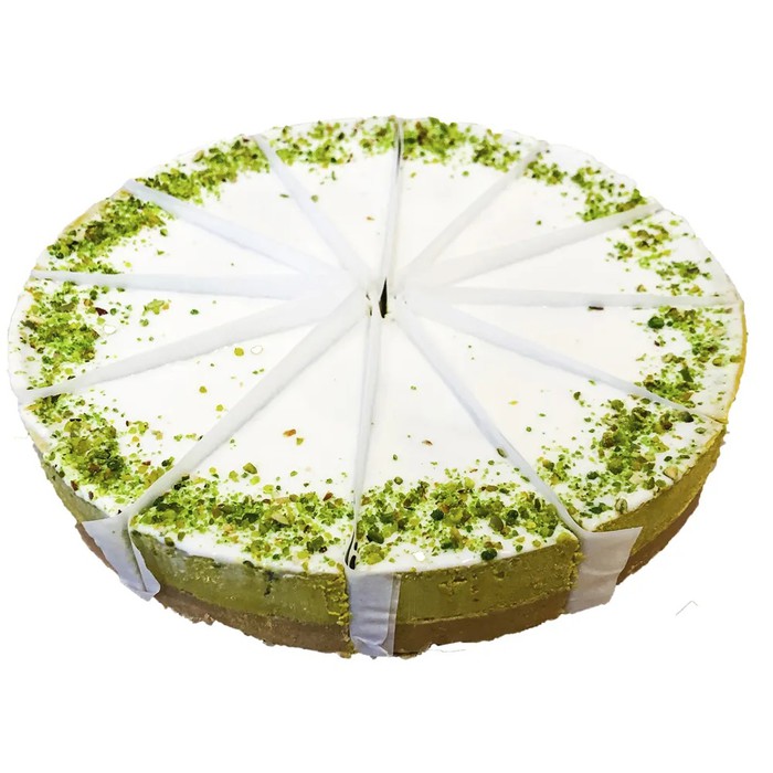 Чизкейк ФИСТАШКОВЫЙ 1,2кг /4 12 порций 22%