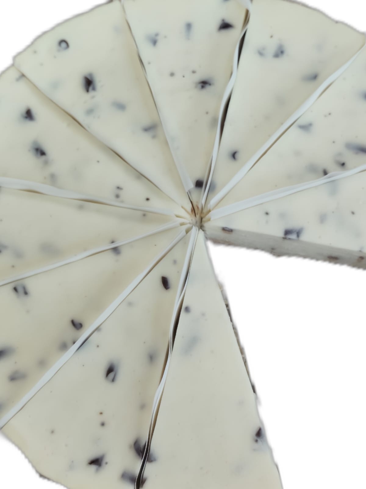 Чизкейк "DUO" ванильный с кусочками темного бельгийского шоколада 1,2кг/4 12 порций