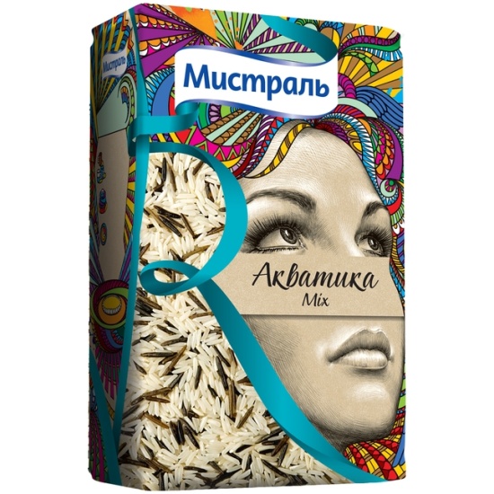Рис Акватика MIX 500гр /12 МИСТРАЛЬ 16004 СТОП
