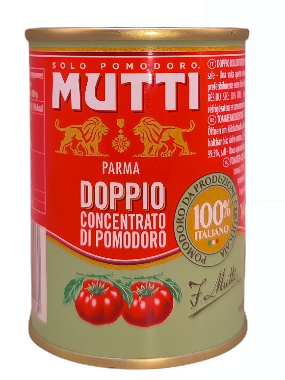 Томатная паста двойной концент. 28% 130 гр/24 тюбик МУТТИ