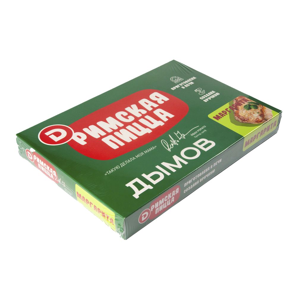 Римская пицца МАРГАРИТА с/м 390гр/20 Дымов