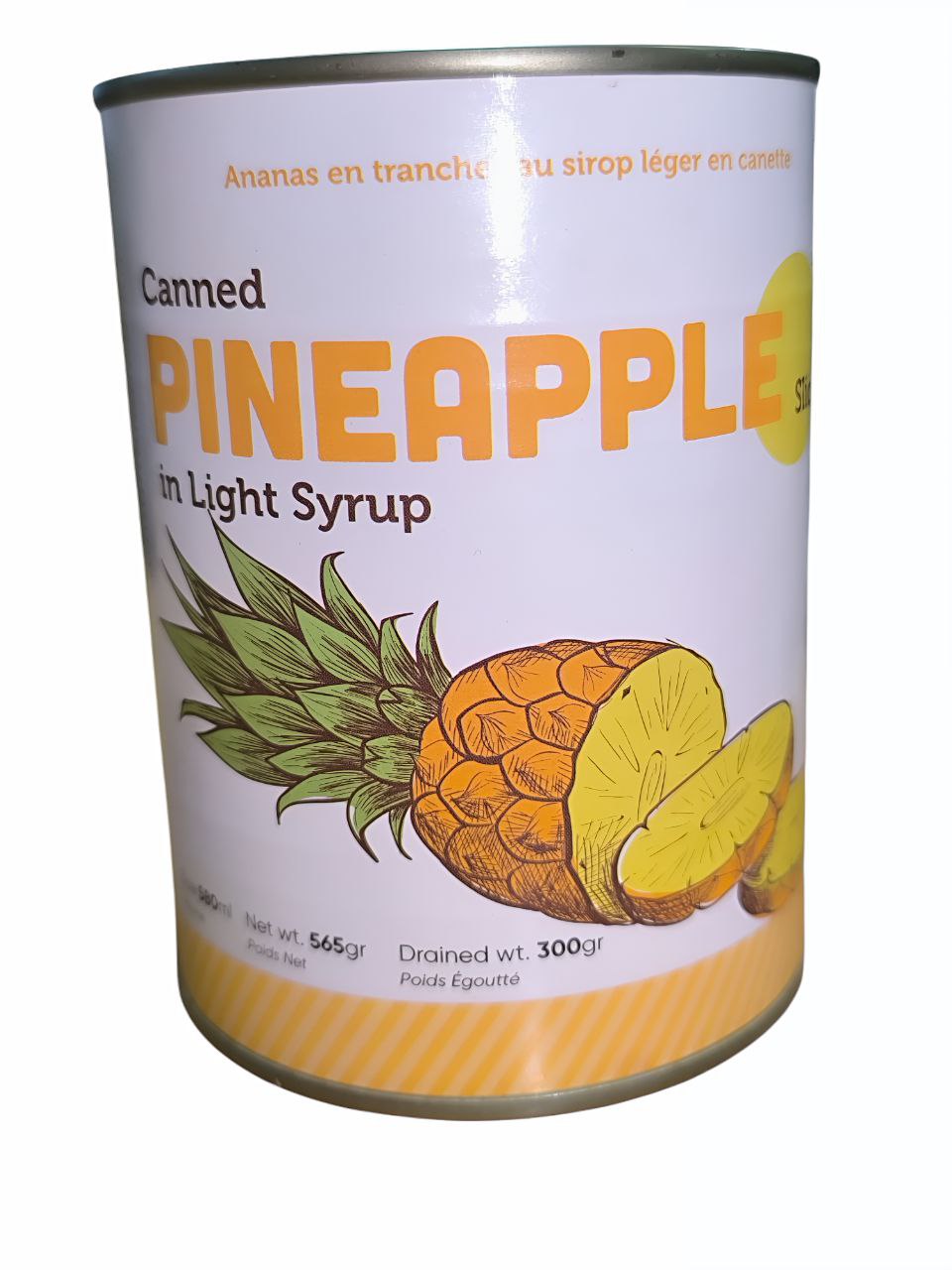 Ананасы колечки 565 гр ж/б /24  З