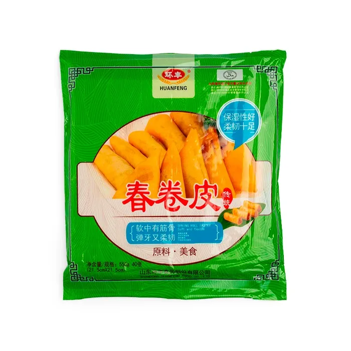 Тесто для Спринг Роллов 215*215 (40листов) 550г ЗЕЛЕН