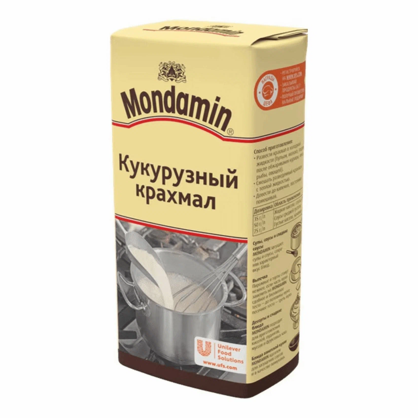 Крахмал кукурузный 0,5кг /6 mondamin  21155519
