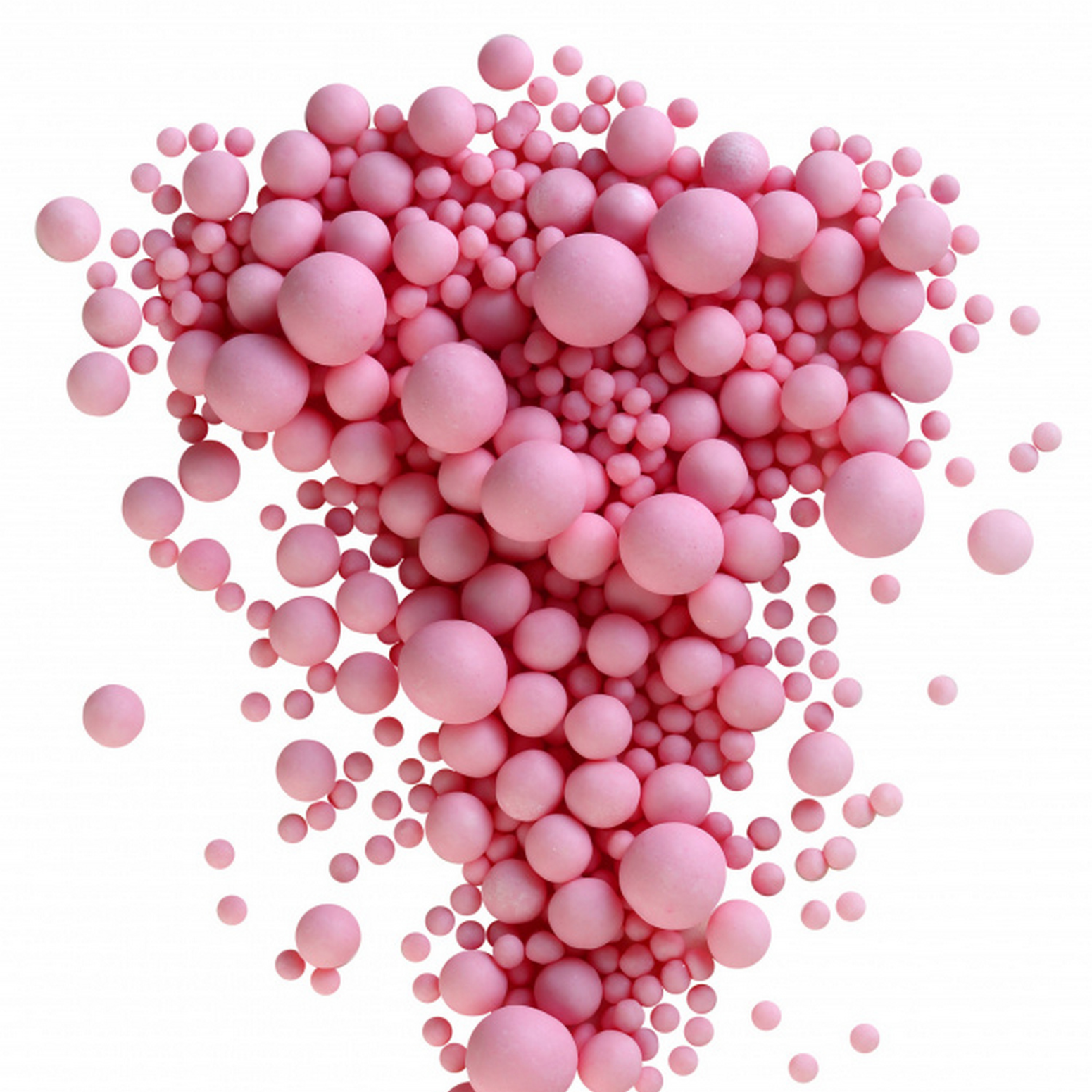 Посыпка матовая Розовая микс 100г №280М