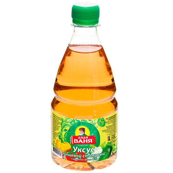 Уксус яблочный 0,5 л