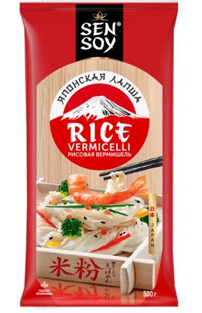 Лапша рисовая 500гр/12 Сэн Сой