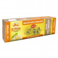 Масло сливочное Крестьянское 72,5 % 500гр  /10  ЮГ