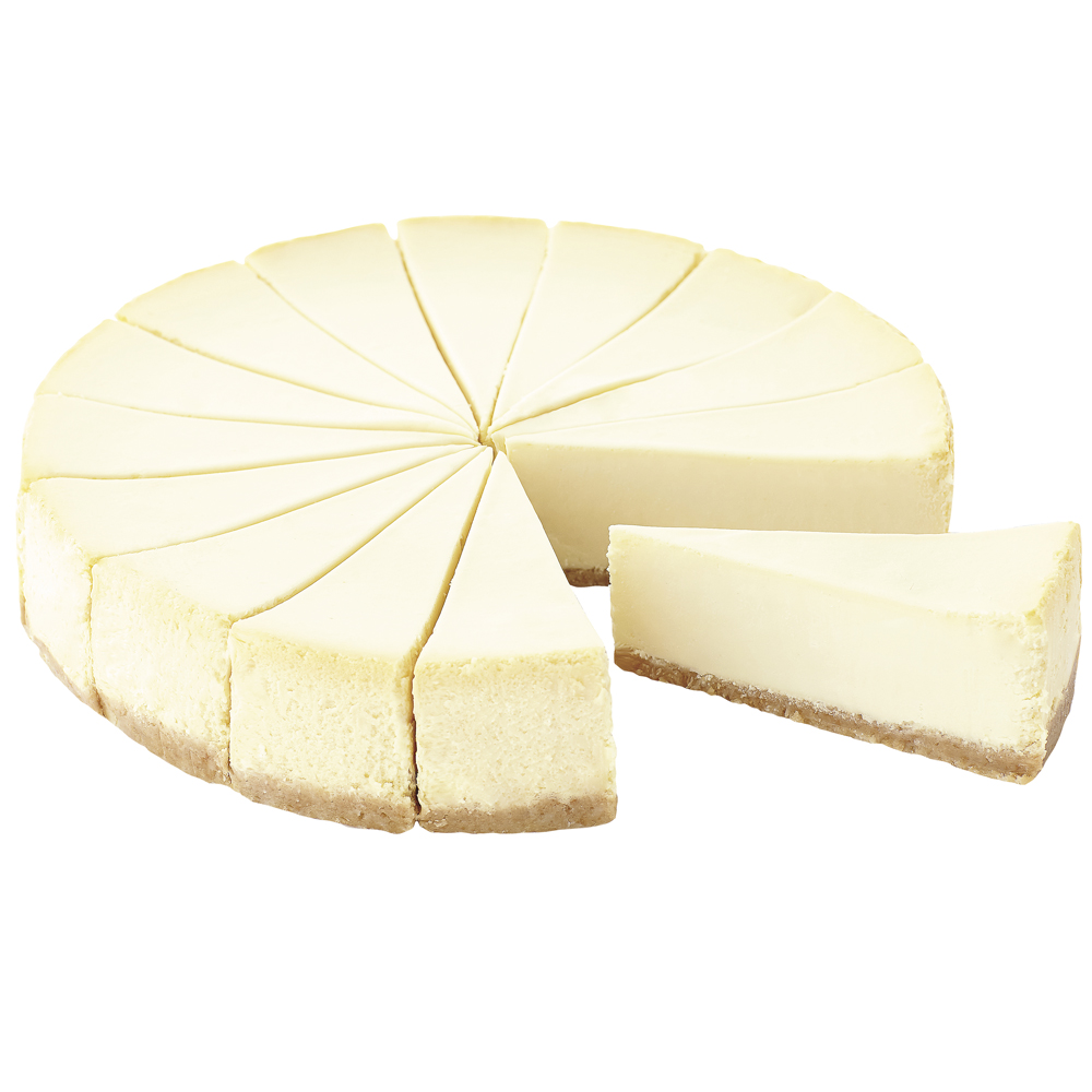 Чизкейк New-York ВАНИЛЬНЫЙ 1,66кг /4 14 порций 22%